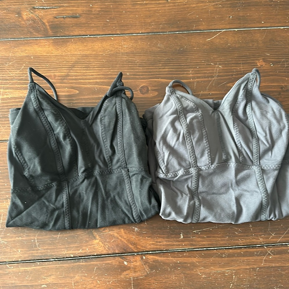 Lululemon Tanks - black and gray $9 each